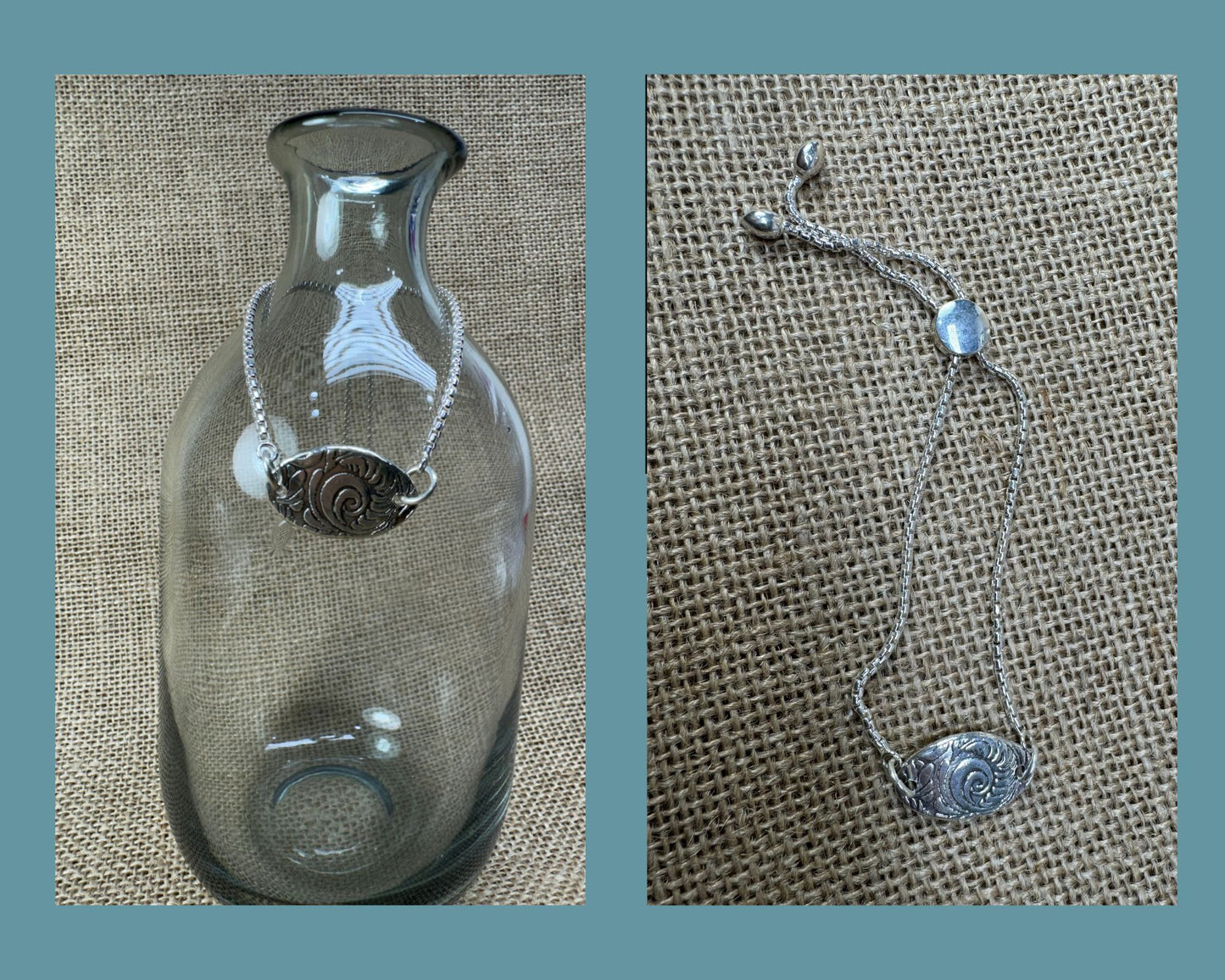 BRACELET: SILVER ADJUSTABLE