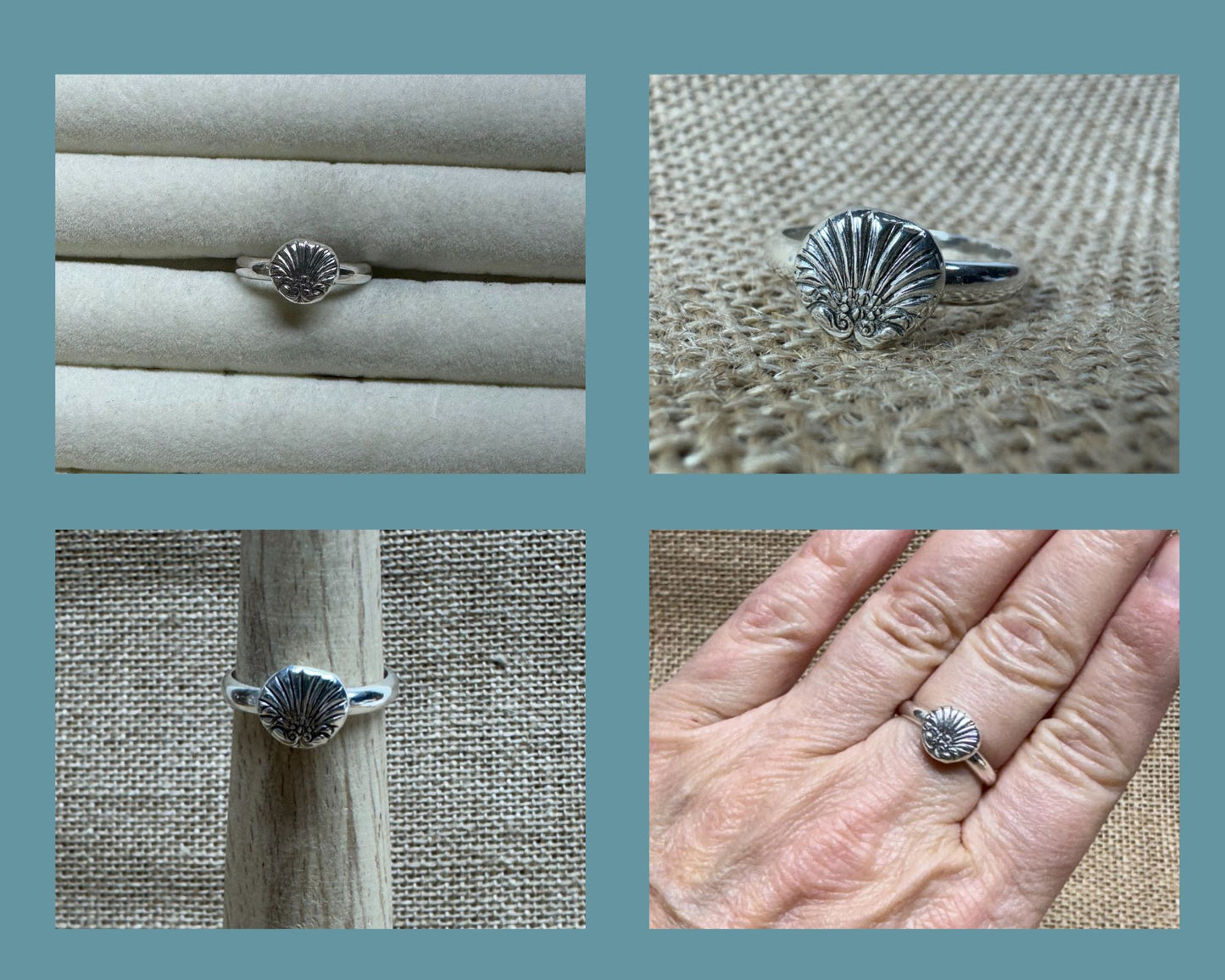 RING: PRESSED SHELL
