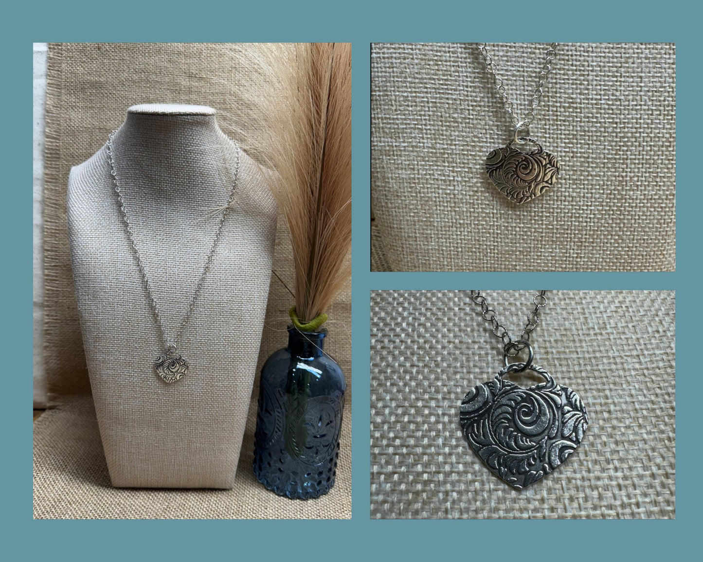 NECKLACE: TENDRIL HEART