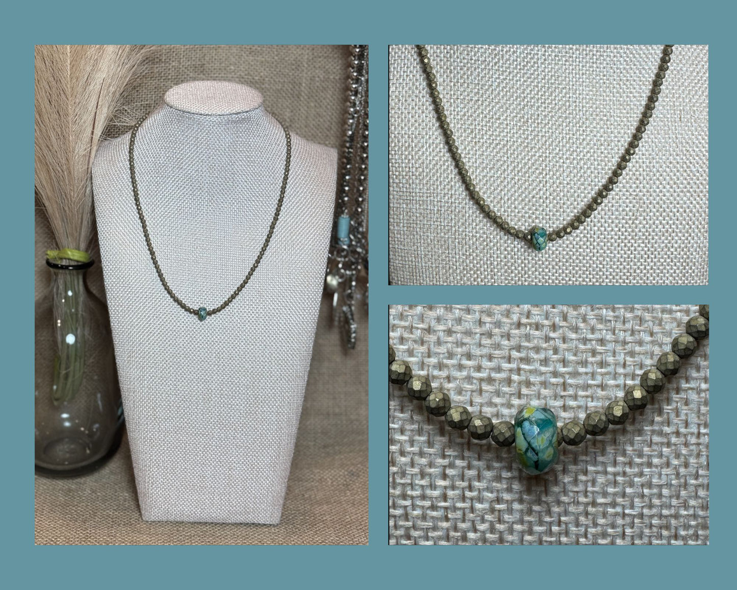 NECKLACE: HEMATITE