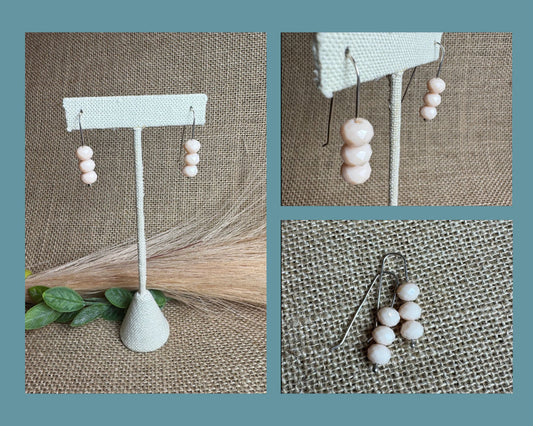 EARRINGS: CZECH GLASS