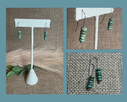 EARRINGS: TURQUOISE