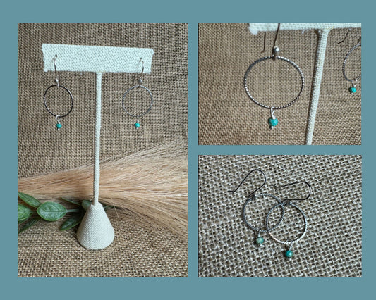 EARRINGS: TURQUOISE
