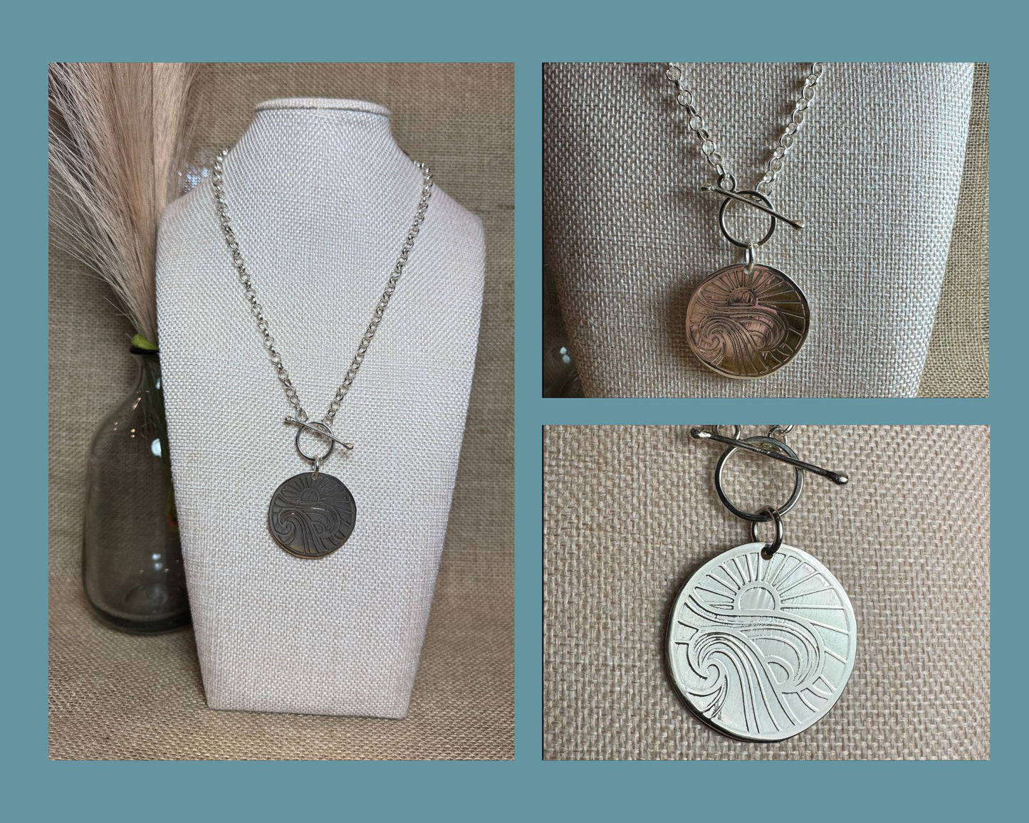 NECKLACE: SUN AND WAVES