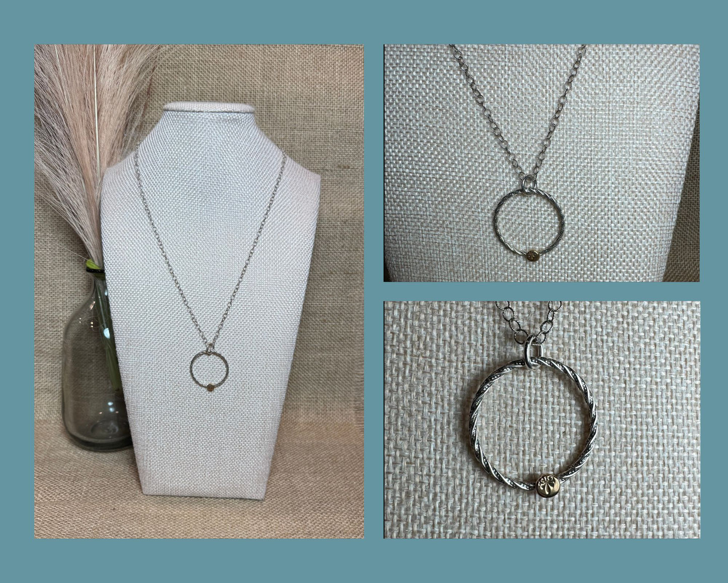 NECKLACE: SILVER TWIST