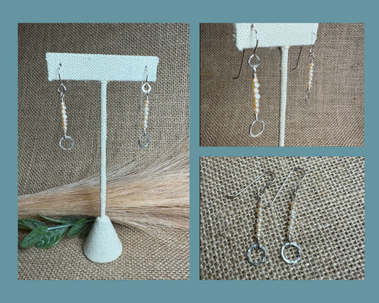 EARRINGS: FRESH WATER PEARLS